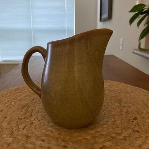 Pottery pitcher